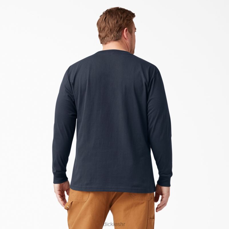 teškaška majica dugih rukava muškarci Dickies tamnoplava (dn) 6BPL6605 odjeća