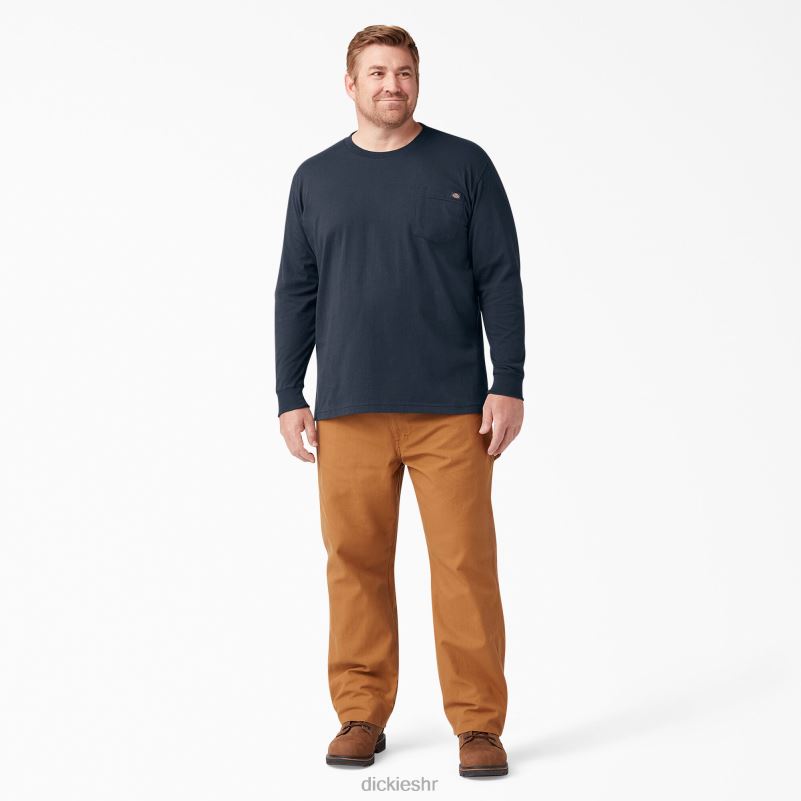 teškaška majica dugih rukava muškarci Dickies tamnoplava (dn) 6BPL6605 odjeća
