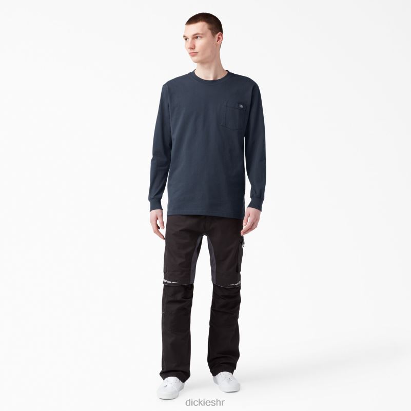 teškaška majica dugih rukava muškarci Dickies tamnoplava (dn) 6BPL6605 odjeća