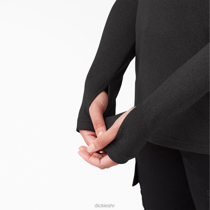 temp-iq 365 majica dugih rukava žene Dickies crna (kbk) 6BPL61695 odjeća