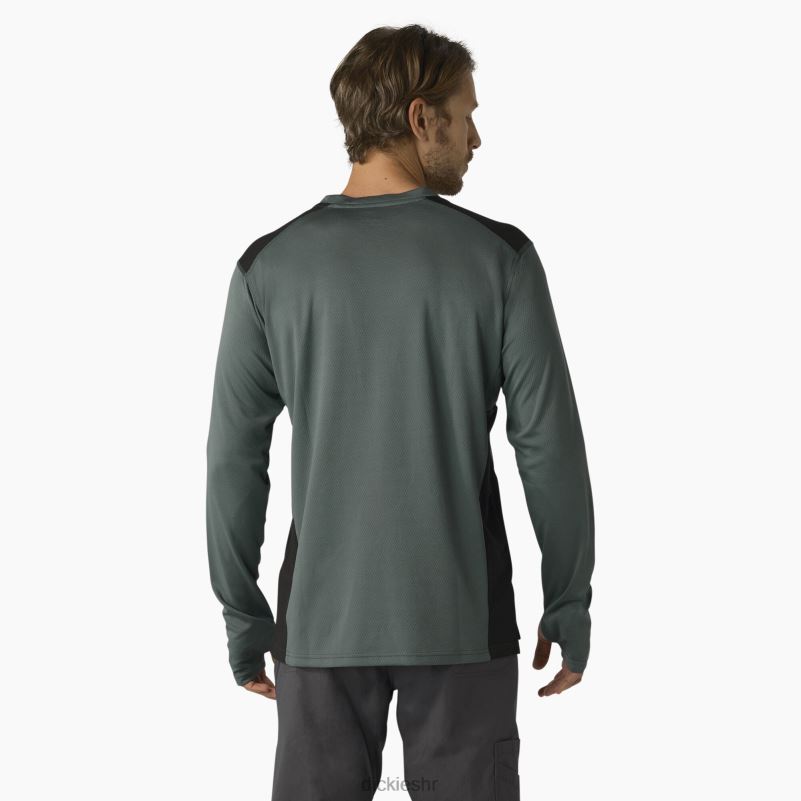 temp-iq 365 majica dugih rukava muškarci Dickies Lincoln Green (ln) 6BPL6704 odjeća