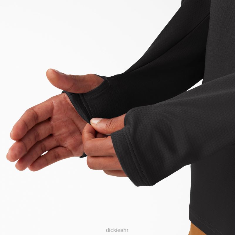 temp-iq 365 majica dugih rukava muškarci Dickies crna (kbk) 6BPL6703 odjeća