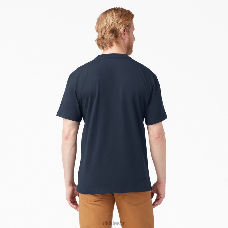 Henley majica kratkih rukava teške kategorije muškarci Dickies tamnoplava (dn) 6BPL6637 odjeća