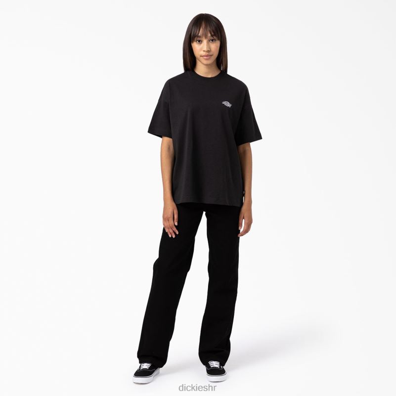 Summerdale majica kratkih rukava žene Dickies crna (kbk) 6BPL61981 odjeća