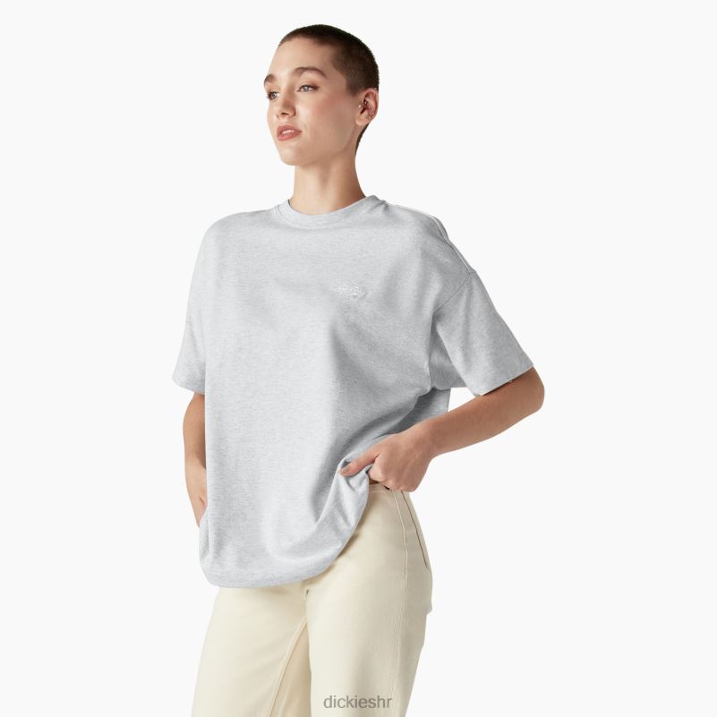 Summerdale majica kratkih rukava žene Dickies vrijesak sivi (hg) 6BPL61980 odjeća