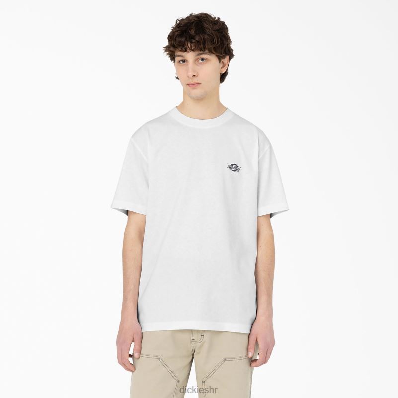 Summerdale majica kratkih rukava muškarci Dickies bijelo (wh) 6BPL6583 odjeća