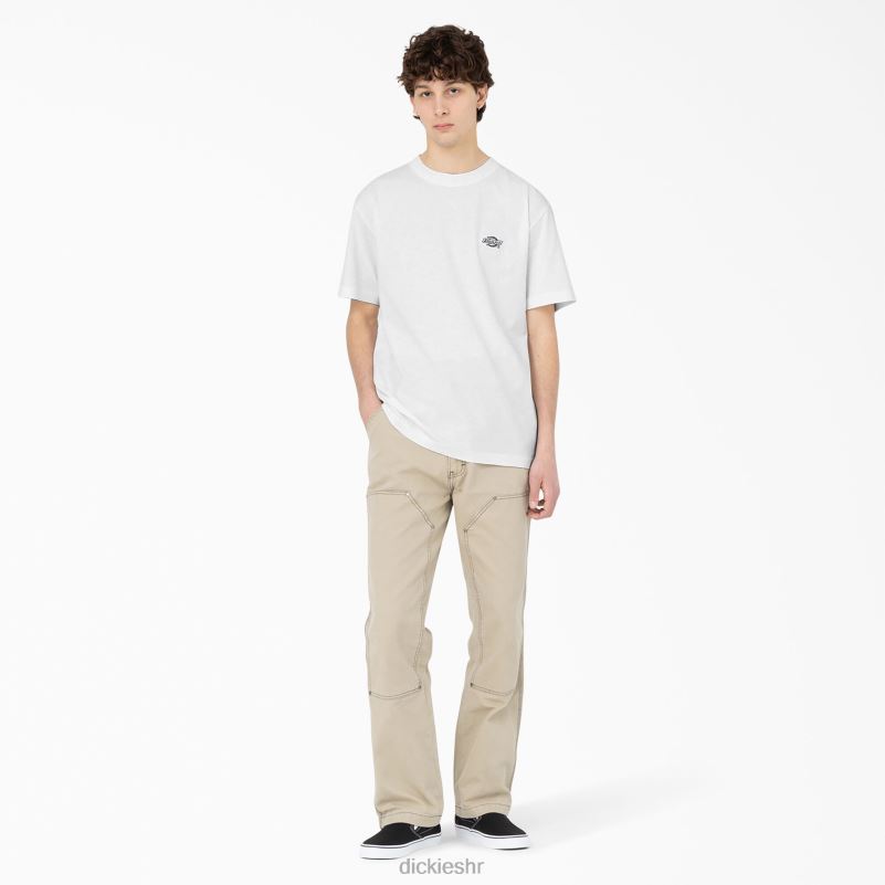 Summerdale majica kratkih rukava muškarci Dickies bijelo (wh) 6BPL6583 odjeća