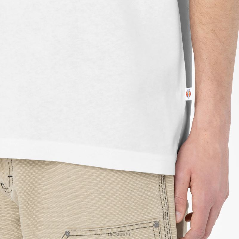 Summerdale majica kratkih rukava muškarci Dickies bijelo (wh) 6BPL6583 odjeća