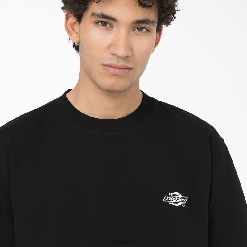 Summerdale majica kratkih rukava muškarci Dickies crna (bkx) 6BPL6579 odjeća