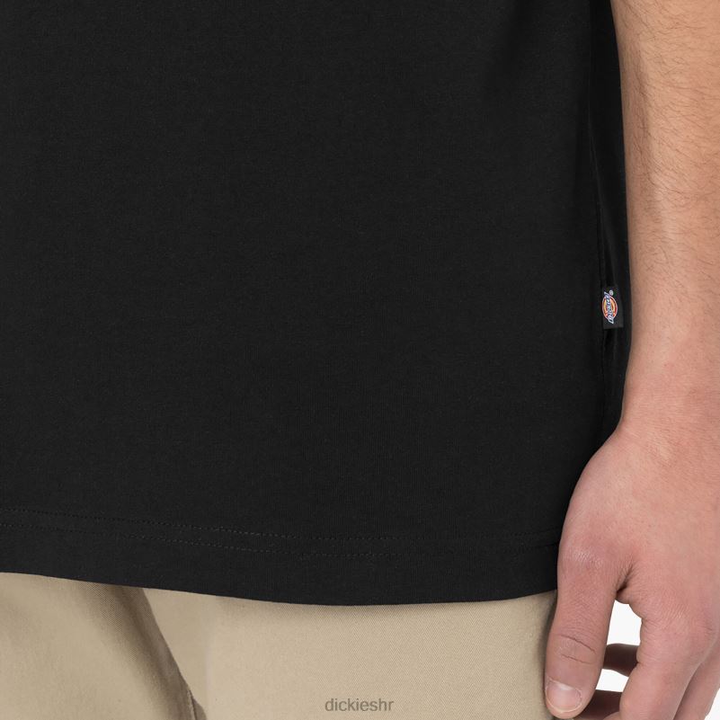Summerdale majica kratkih rukava muškarci Dickies crna (bkx) 6BPL6579 odjeća