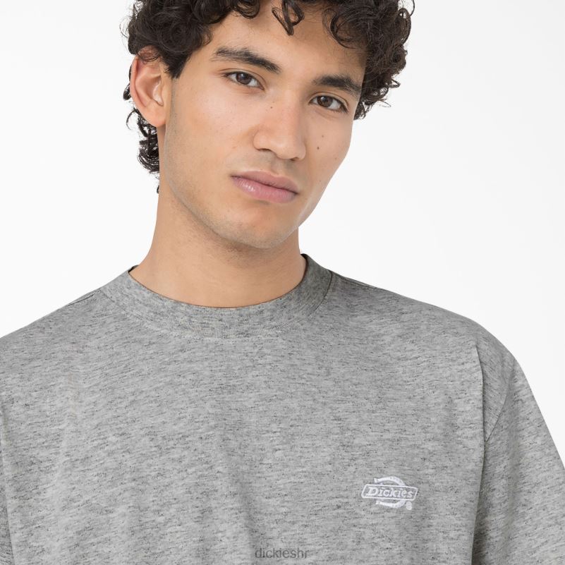 Summerdale majica kratkih rukava muškarci Dickies vrijesak sivi (hg) 6BPL6582 odjeća