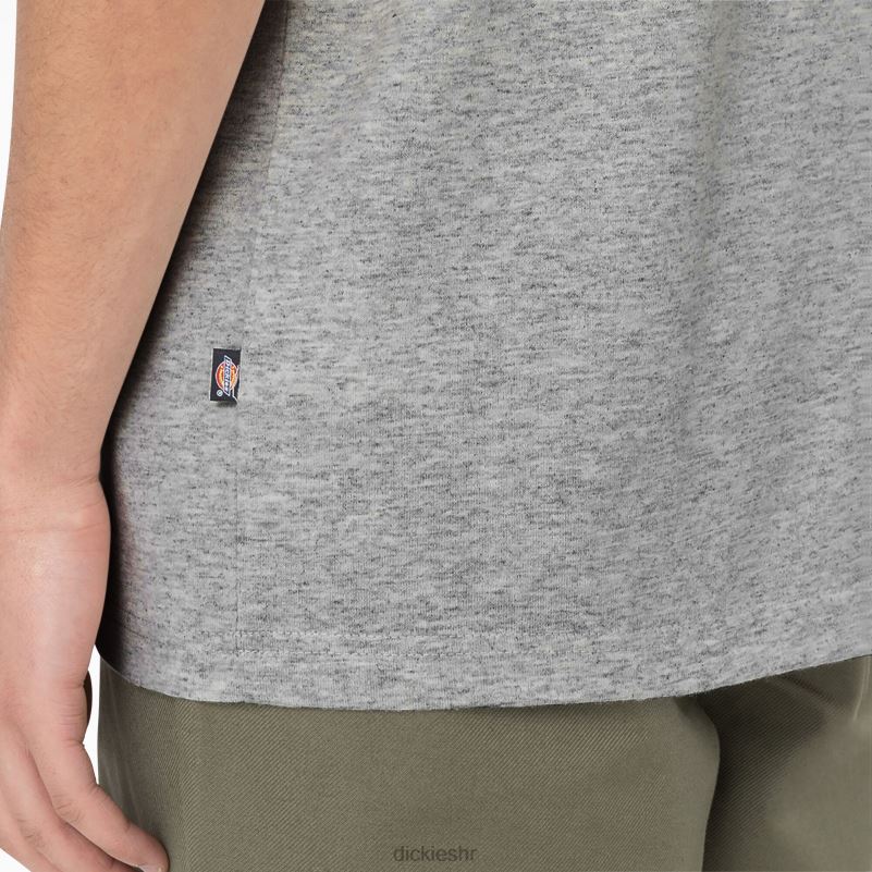 Summerdale majica kratkih rukava muškarci Dickies vrijesak sivi (hg) 6BPL6582 odjeća