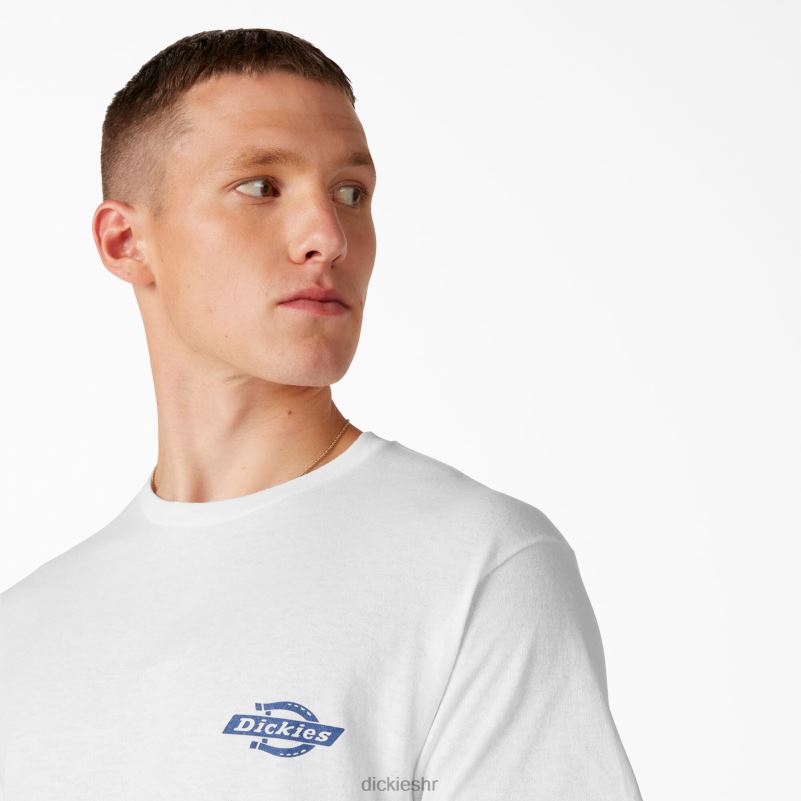baštinska grafička majica muškarci Dickies bijelo (wh) 6BPL6905 odjeća