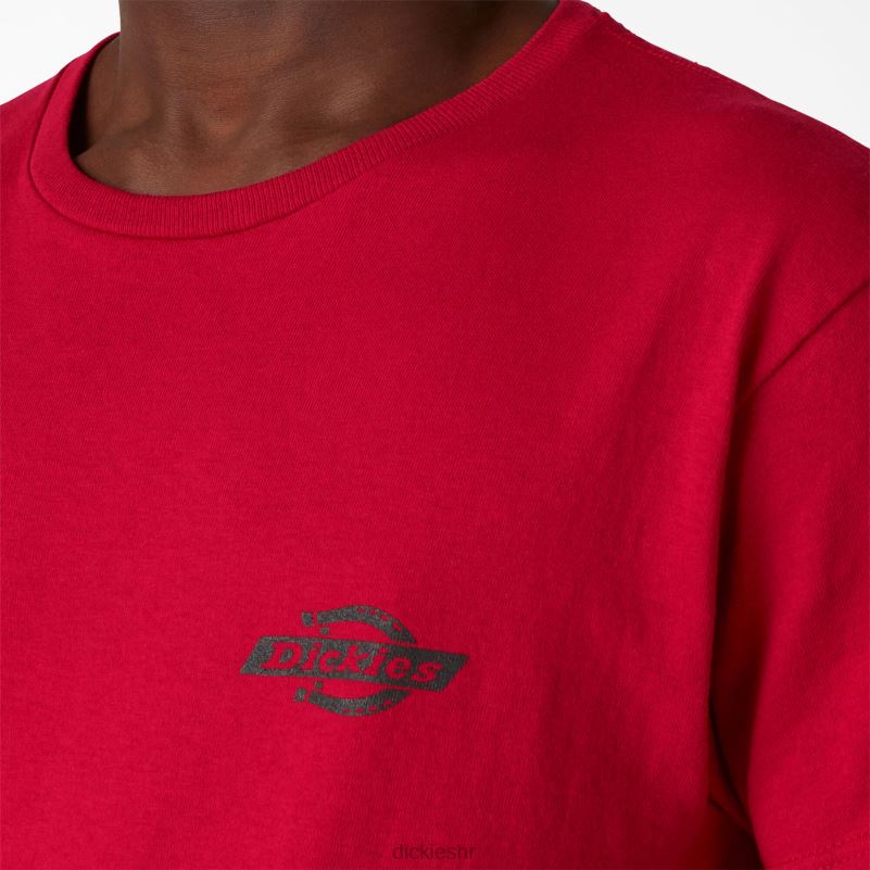 baštinska grafička majica muškarci Dickies kardinal (ic) 6BPL6904 odjeća