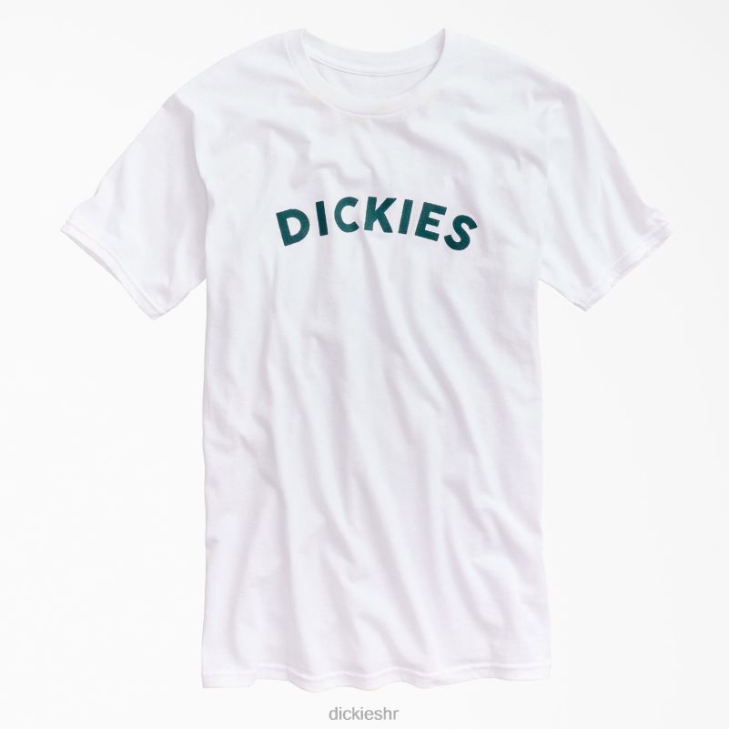 blok tekstualna grafička majica muškarci Dickies bijelo (wh) 6BPL6908 odjeća