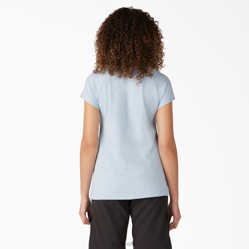 cool majica kratkih rukava žene Dickies maglovito plava (fe) 6BPL61576 odjeća