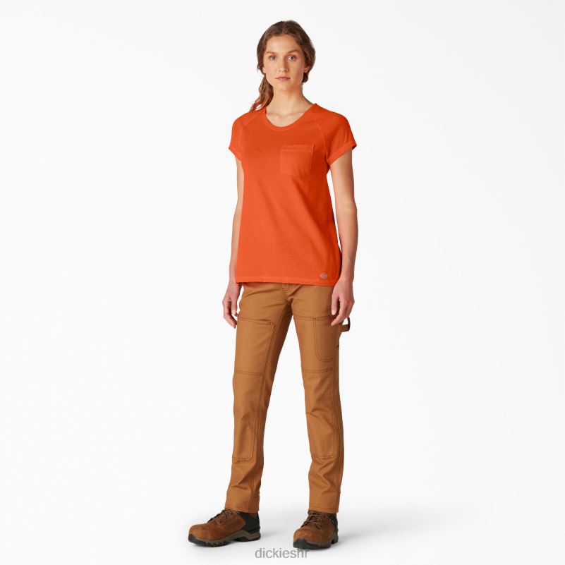 cool majica kratkih rukava žene Dickies svijetlo narančasta (bod) 6BPL61571 odjeća