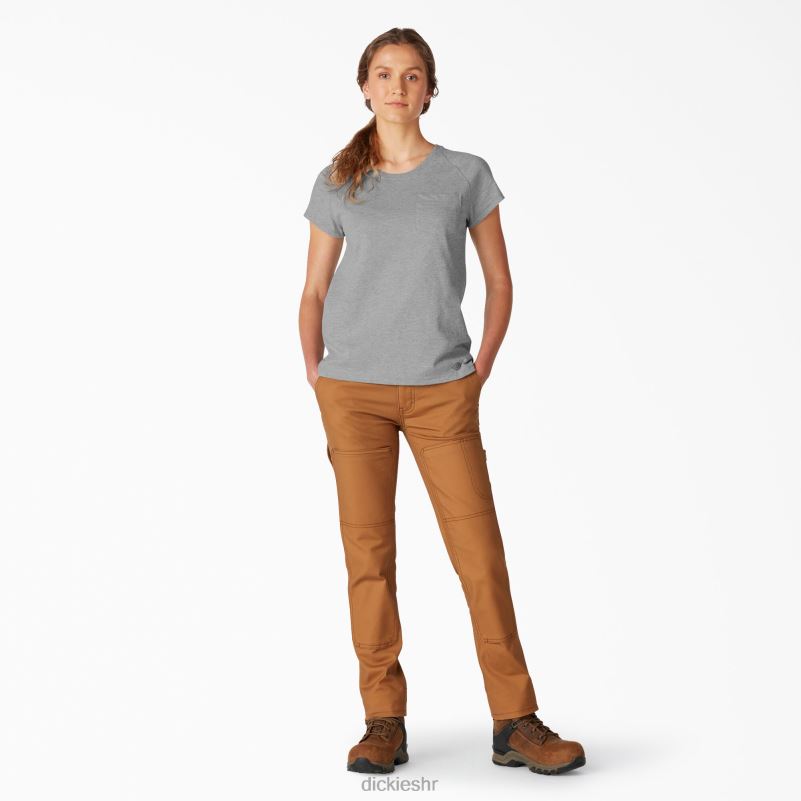 cool majica kratkih rukava žene Dickies vrijesak sivi (hg) 6BPL61579 odjeća