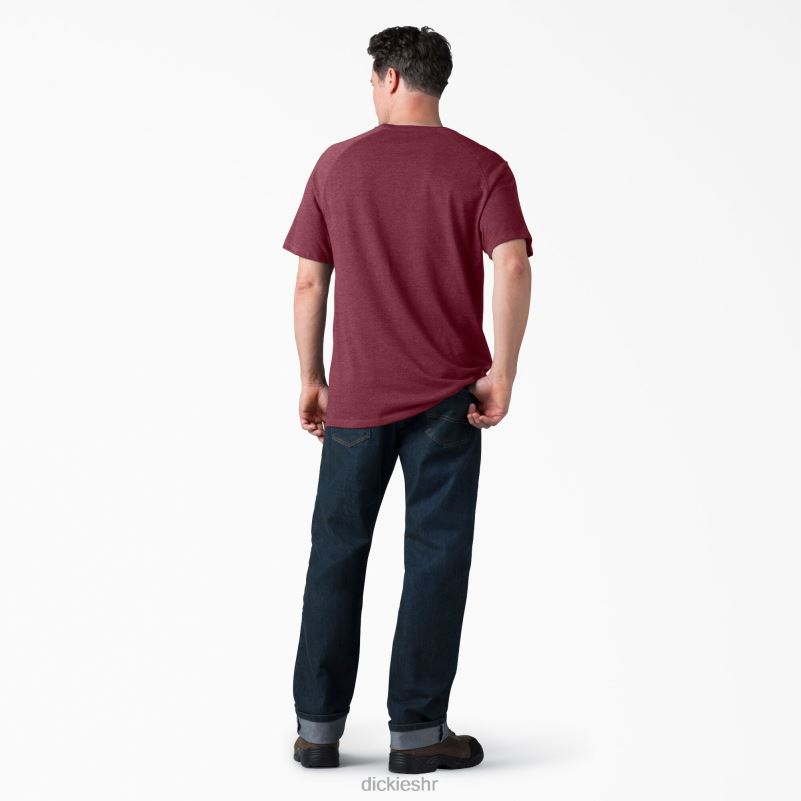 cool majica kratkih rukava muškarci Dickies bordo vrijesak (byh) 6BPL6539 odjeća