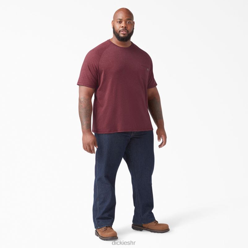 cool majica kratkih rukava muškarci Dickies bordo vrijesak (byh) 6BPL6539 odjeća