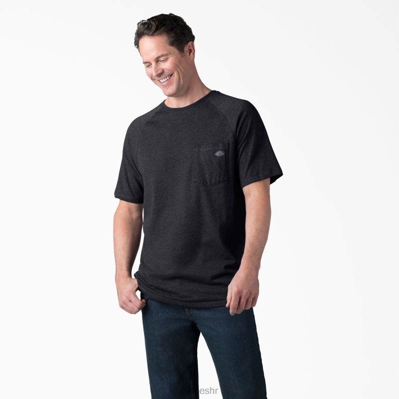 cool majica kratkih rukava muškarci Dickies crni vrijesak (kbh) 6BPL6548 odjeća