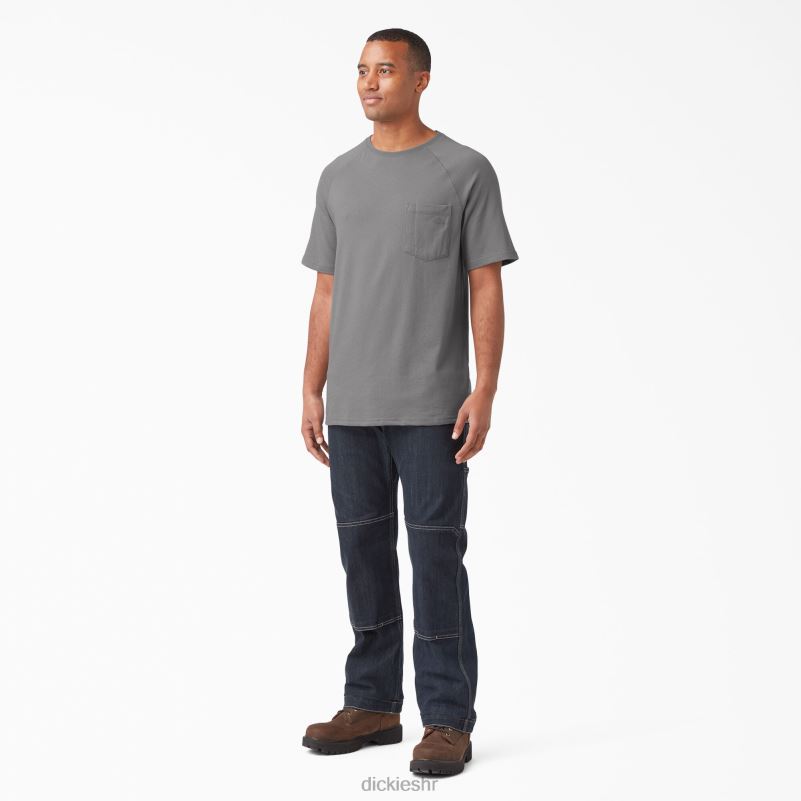 cool majica kratkih rukava muškarci Dickies dimno siva (sm) 6BPL6552 odjeća