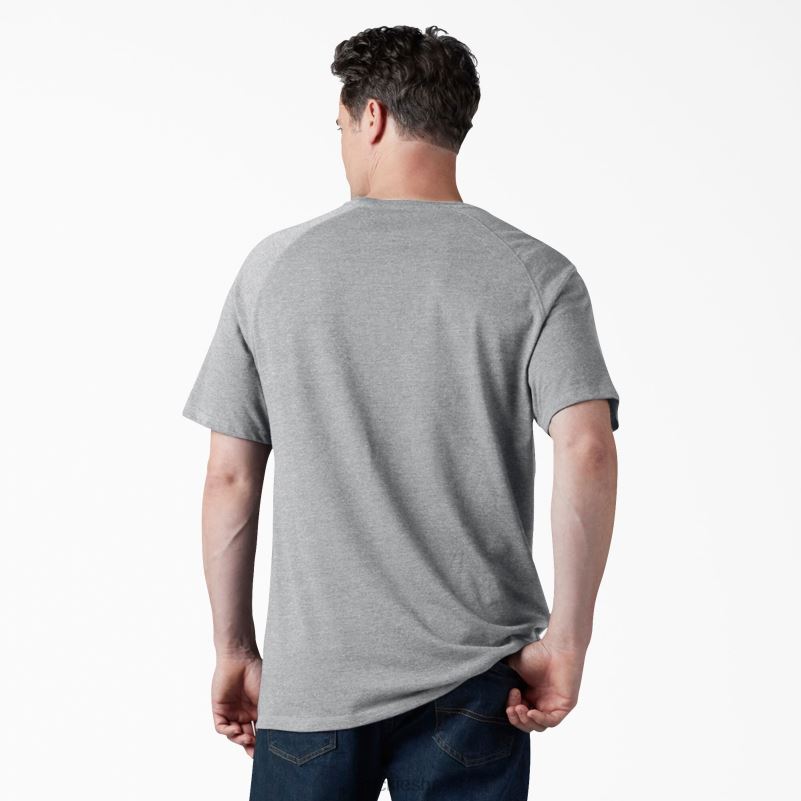 cool majica kratkih rukava muškarci Dickies vrijesak sivi (hg) 6BPL6546 odjeća