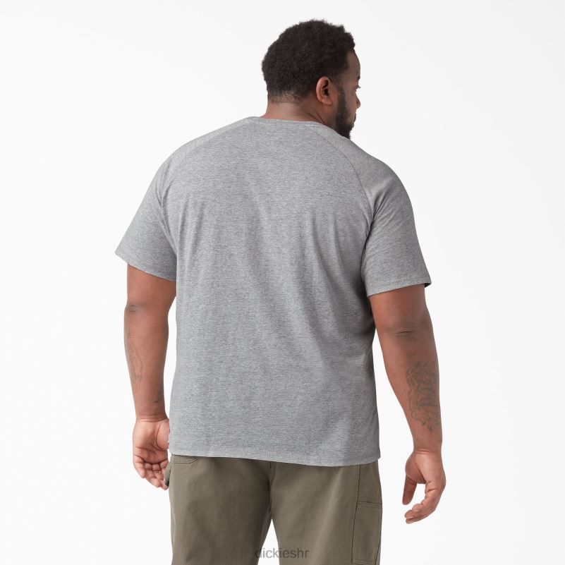 cool majica kratkih rukava muškarci Dickies vrijesak sivi (hg) 6BPL6546 odjeća