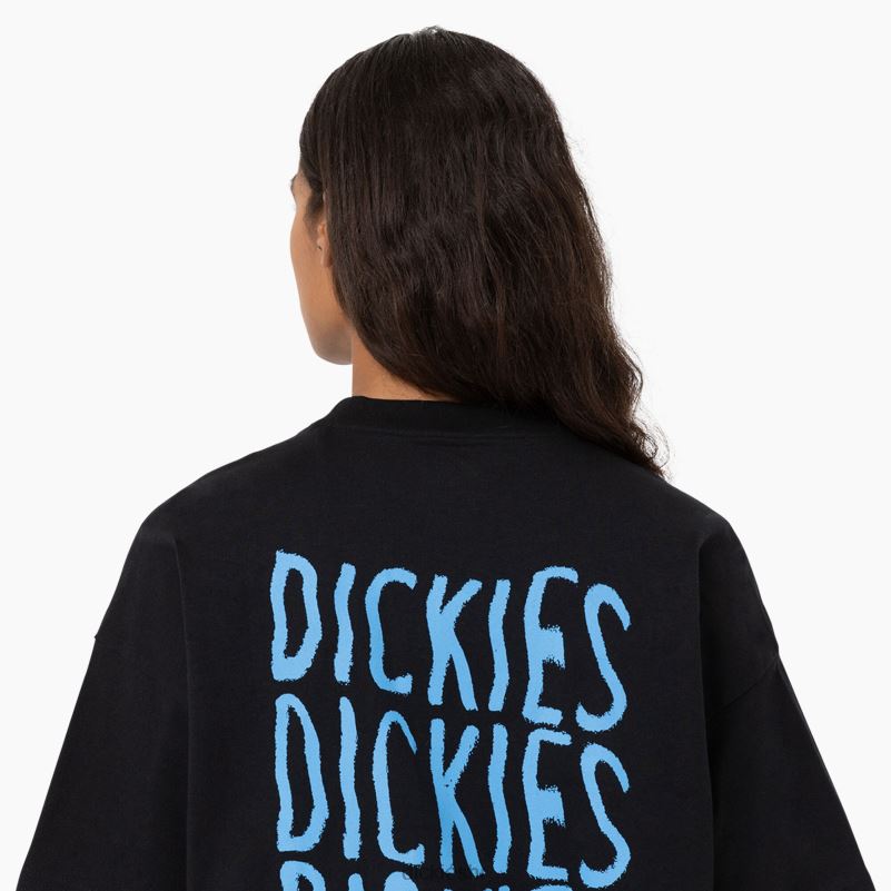 creswell grafička majica žene Dickies crna (kbk) 6BPL62152 odjeća
