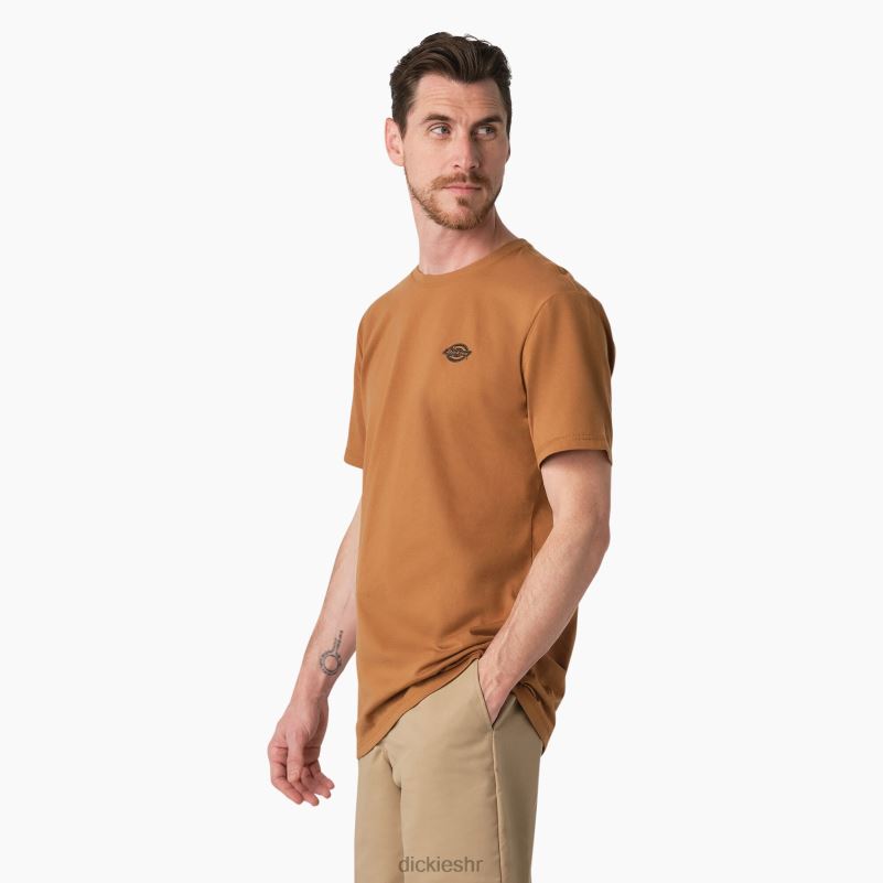 grafička majica performansi hlađenja muškarci Dickies smeđa patka (bd) 6BPL6900 odjeća