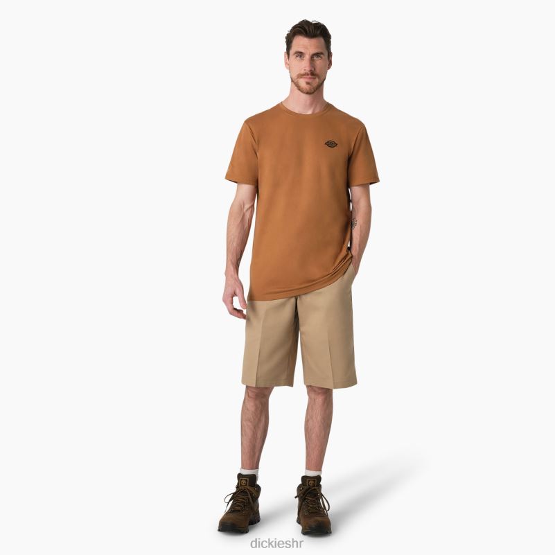 grafička majica performansi hlađenja muškarci Dickies smeđa patka (bd) 6BPL6900 odjeća