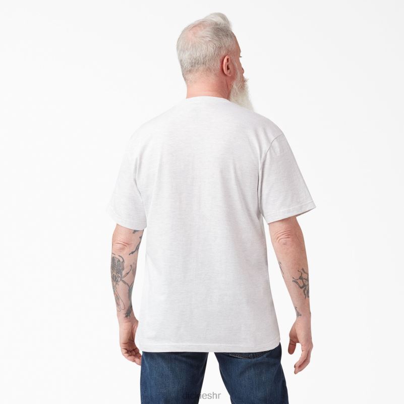lagana majica s džepovima kratkih rukava muškarci Dickies pepeljasto siva (ag) 6BPL6572 odjeća
