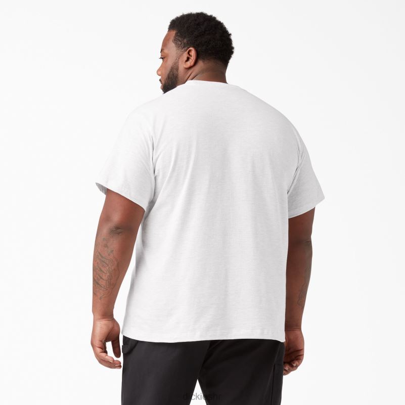 lagana majica s džepovima kratkih rukava muškarci Dickies pepeljasto siva (ag) 6BPL6572 odjeća