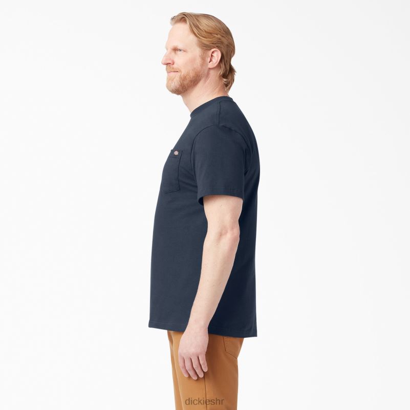 lagana majica s džepovima kratkih rukava muškarci Dickies tamnoplava (dn) 6BPL6575 odjeća