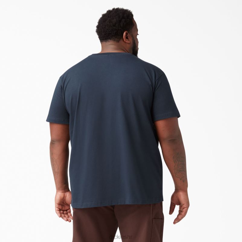 lagana majica s džepovima kratkih rukava muškarci Dickies tamnoplava (dn) 6BPL6575 odjeća