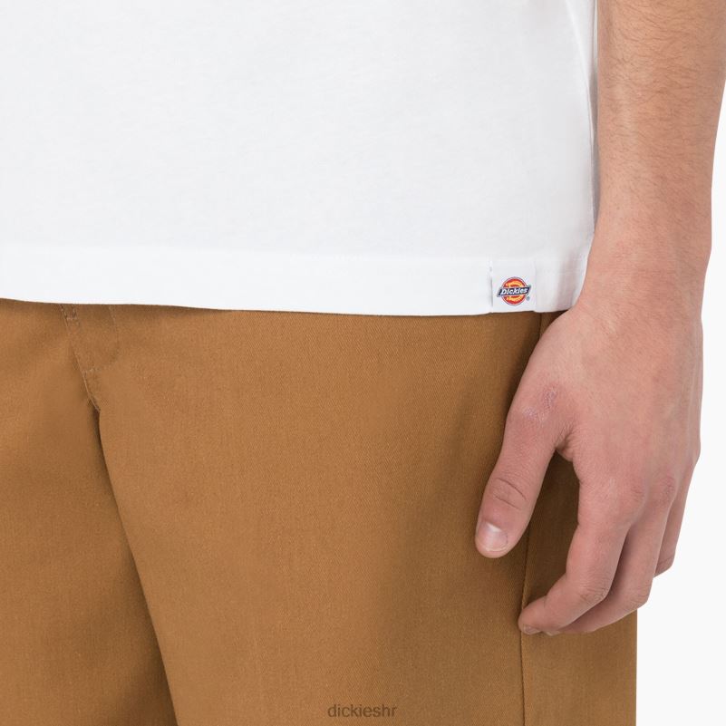 leesburg majica kratkih rukava muškarci Dickies bijelo (wh) 6BPL6878 odjeća