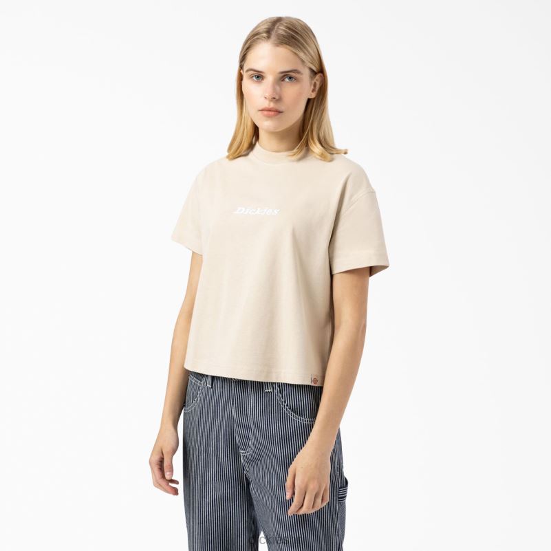 loretto skraćena majica žene Dickies tan (ftn) 6BPL62177 odjeća