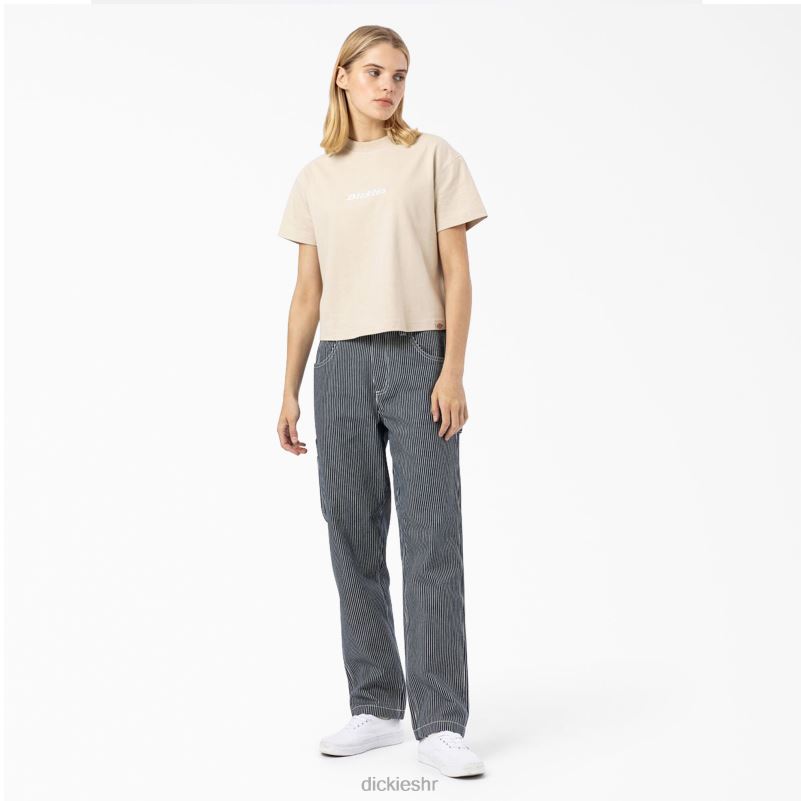loretto skraćena majica žene Dickies tan (ftn) 6BPL62177 odjeća