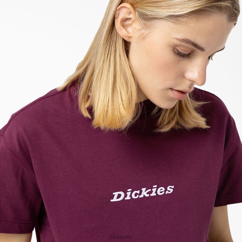 loretto skraćena majica žene Dickies vino od grožđa (gw9) 6BPL62178 odjeća