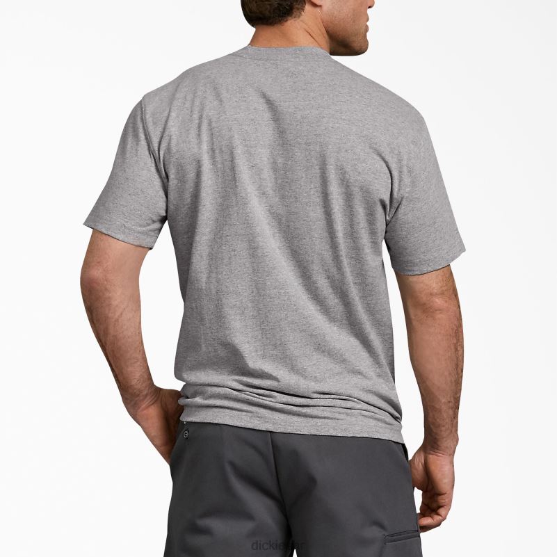 majica kratkih rukava muškarci Dickies vrijesak sivi (hg) 6BPL6633 odjeća