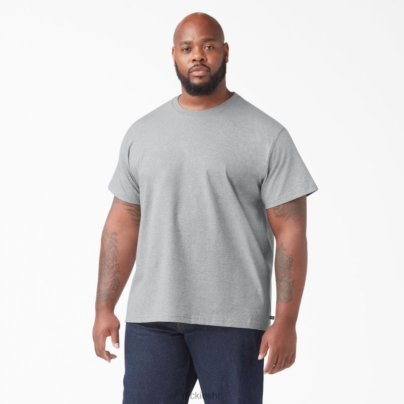 majica kratkih rukava muškarci Dickies vrijesak sivi (hg) 6BPL6633 odjeća