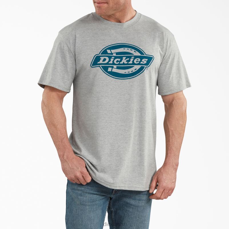 majica kratkih rukava opuštenog kroja s grafikama muškarci Dickies južna jesen vrijesko siva (hgfh) 6BPL6845 odjeća