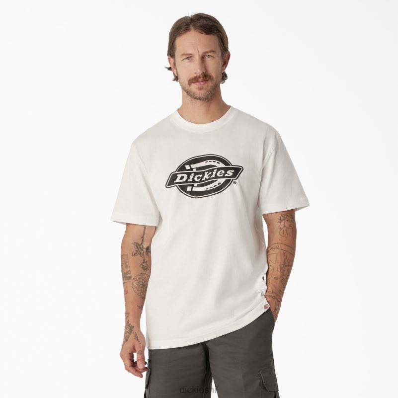majica s logom teške kategorije kratkih rukava muškarci Dickies bijelo (wh) 6BPL6741 odjeća
