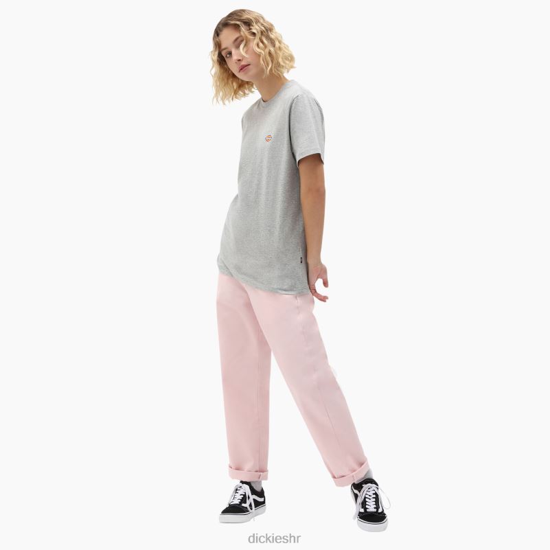 mapleton majica žene Dickies vrijesak sivi (hg) 6BPL62142 odjeća