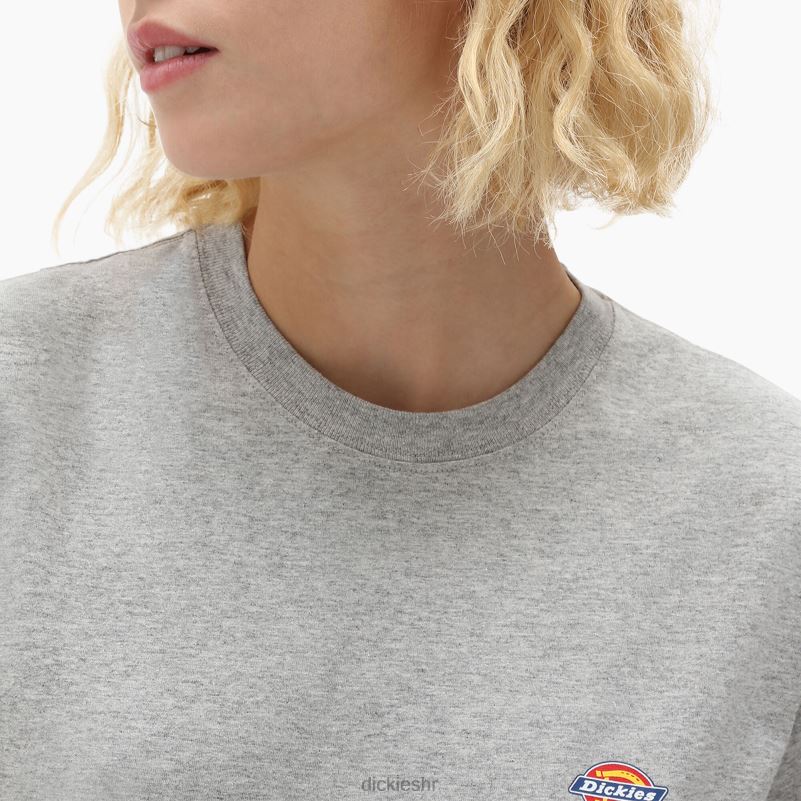 mapleton majica žene Dickies vrijesak sivi (hg) 6BPL62142 odjeća