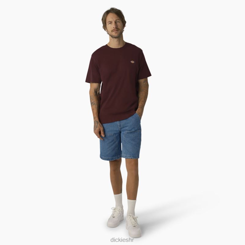 mapleton majica kratkih rukava muškarci Dickies kestenjasta (mr) 6BPL6820 odjeća
