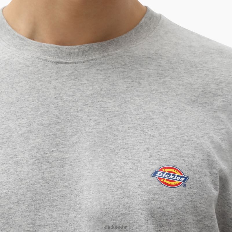mapleton majica kratkih rukava muškarci Dickies vrijesak sivi (hg) 6BPL6819 odjeća
