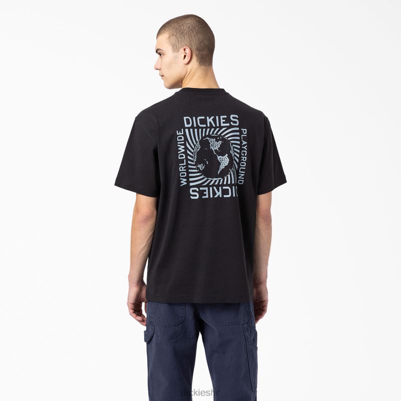 marbury majica kratkih rukava muškarci Dickies crna (bk) 6BPL6800 odjeća