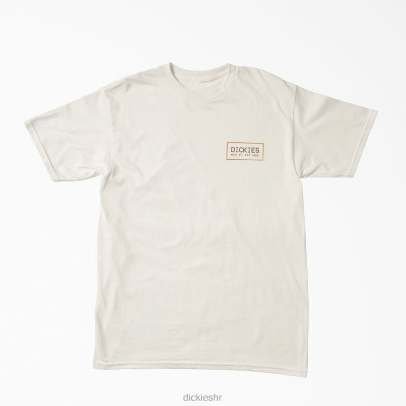 mfg. okvir grafička majica s logom muškarci Dickies bijelo (wh) 6BPL6787 odjeća