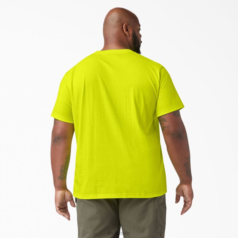 neonska teškaška majica kratkih rukava muškarci Dickies svijetlo žuta (bwd) 6BPL6571 odjeća